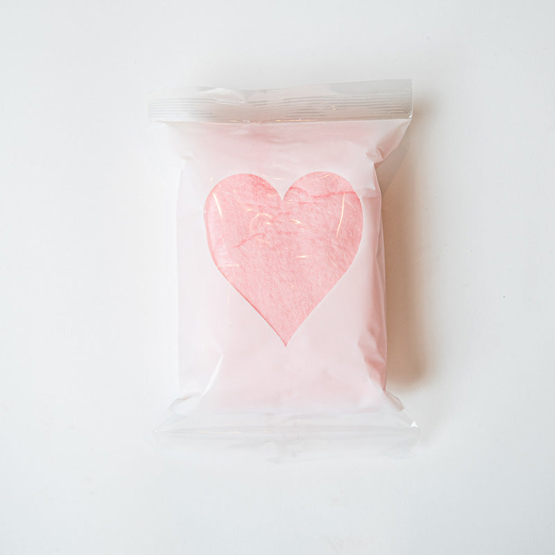 Heart and Ribbon Cotton Candy I 1 ounce bags I